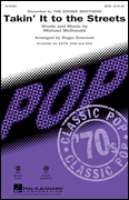 Takin' It to the Streets SATB choral sheet music cover